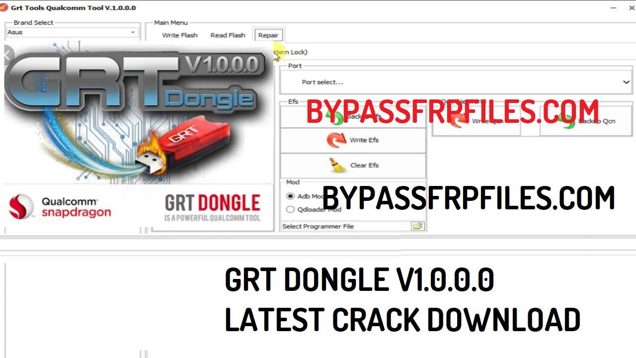 أداة GRT متصدع، أداة GRT متصدع، GRT Dongle V1.0.0.0