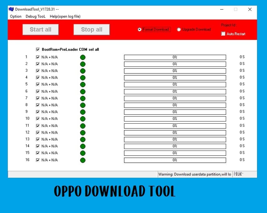 Oppo Flash Tool Unlock Oppo Phones
