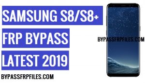 Bypass FRP Samsung S8 Plus