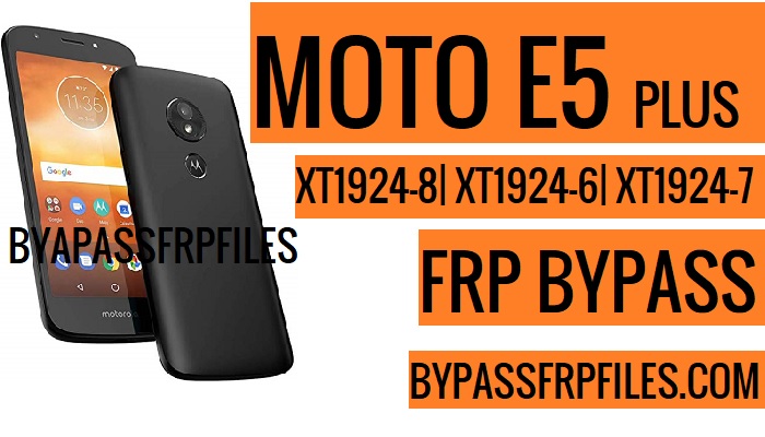Google 계정 Moto E5 Plus 우회