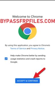 access chrome browser