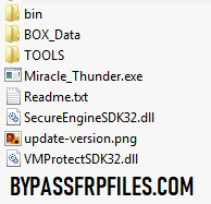 extracted folder of miracle box
