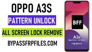 Разблокировка по графическому ключу Oppo A3s