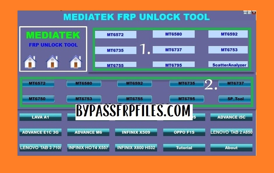 Öffnen Sie das MTK FRP Unlock Tool