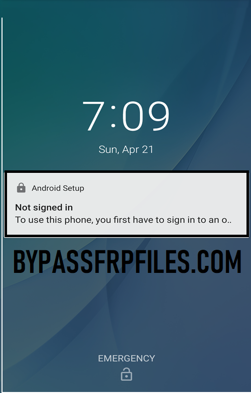 Android Notification Screen to FRP Bypass unlock Infinix