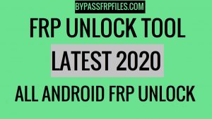 Neuester Download des FRP Unlock Tools 2020