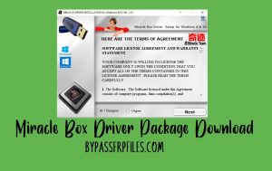 Miracle Box driver package latest for windows 32 and 64bit