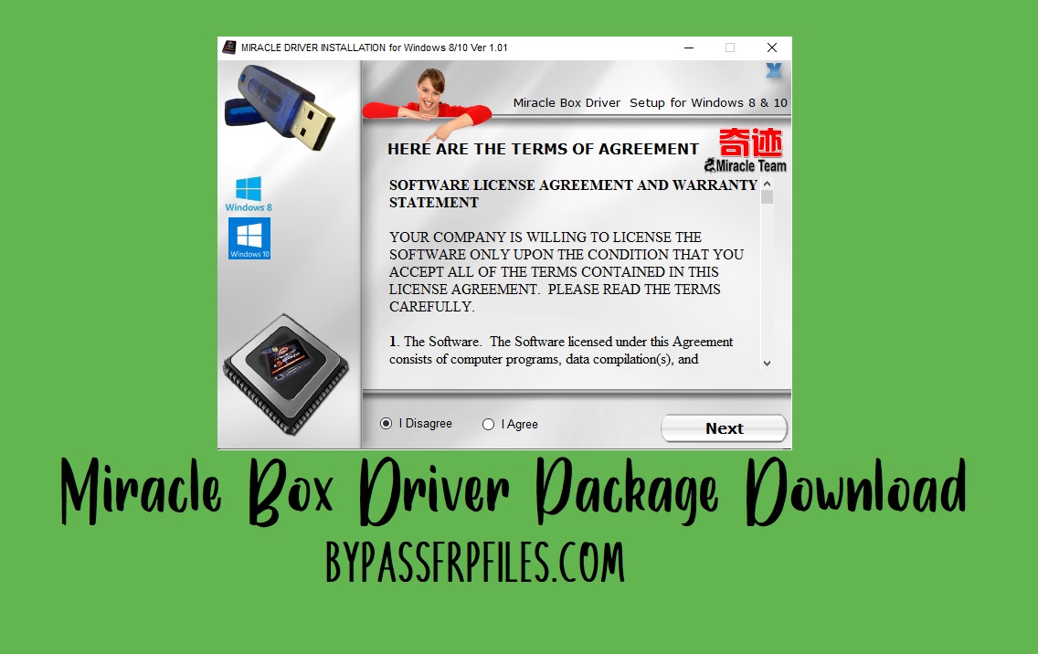 Paket driver Miracle Box terbaru untuk windows 32 dan 64bit