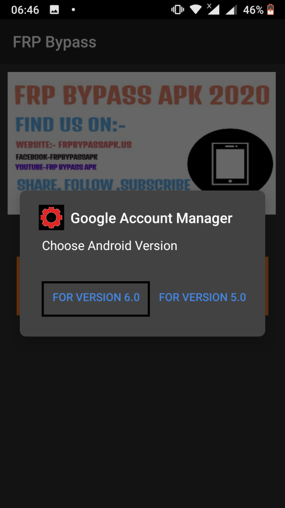Google Account Manager 6
