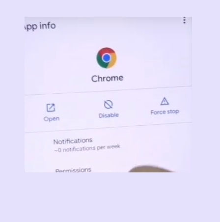 Open Google Chrome to Oneplus frp bypass