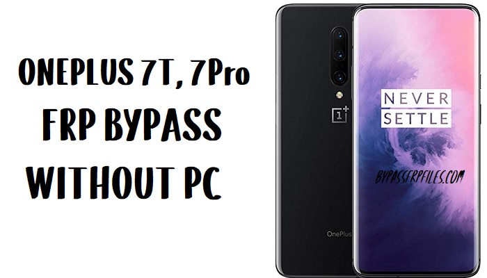 oNEPLUS 7 PRO, BYPASS FRP 7T - SBLOCCA ACCOUNT GOOLGLE