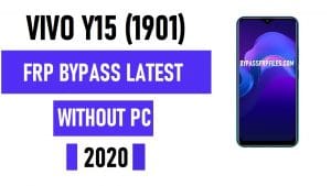 Vivo Y15 FRP Bypass – Google-Kontosperre entsperren Vivo 1901 (Android 9.1)