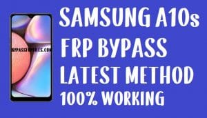 Обход FRP для Samsung A10s — разблокировка SM-A107F GMAIL Lock Android 9