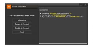 Download Mi Account Unlock Tool | Bypass Mi Account Verification (2020)