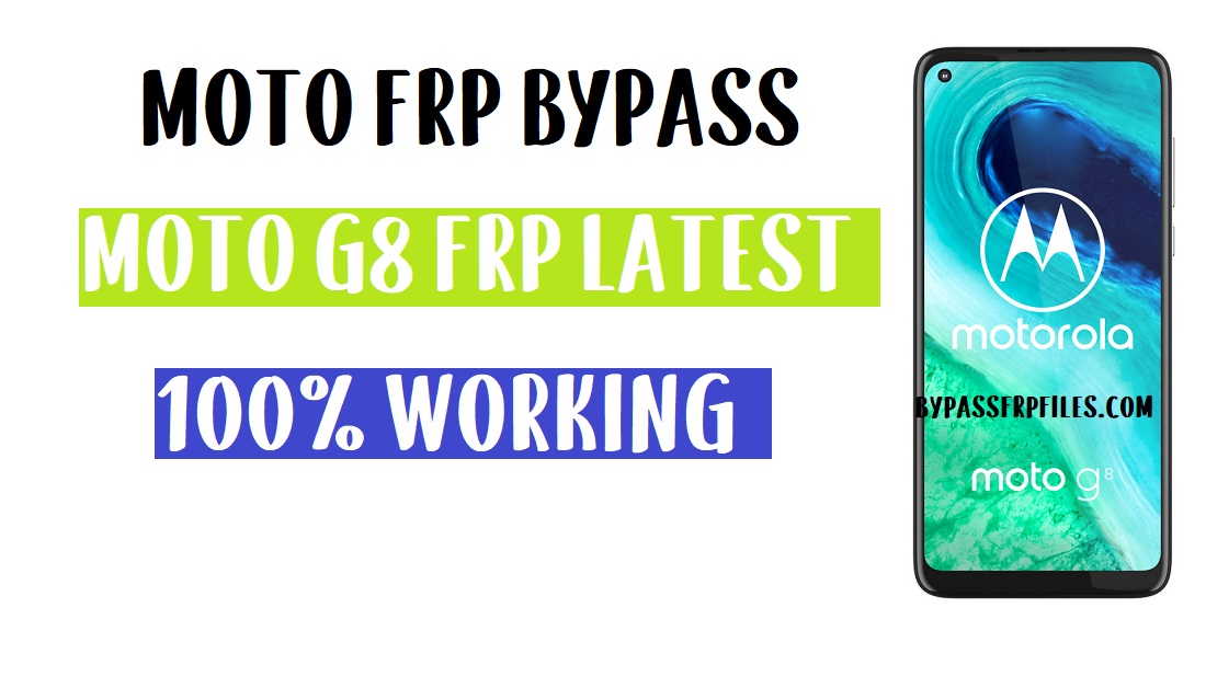 Bypass FRP Moto G8 | Buka kunci Akun Google (Android 10) 2020