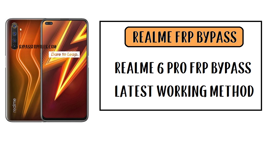 Realme 6 Pro FRP Bypass – розблокування облікового запису Google (Android-10)