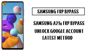 Samsung A21s FRP Bypass (desbloquear conta do Google SM-A217F) - Android 10