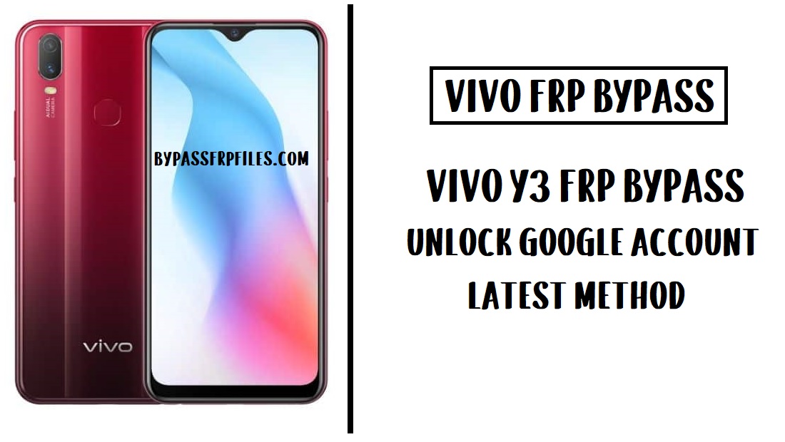 Vivo Y3 FRP Bypass (Google-account ontgrendelen) Zonder pc 2020