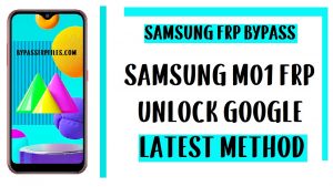 Samsung M01FRP Bypass(SM-M015F/G Google 계정 잠금 해제) - Android 10