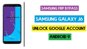 Bypass FRP Samsung On6 | Android 9 Buka Kunci Akun Google