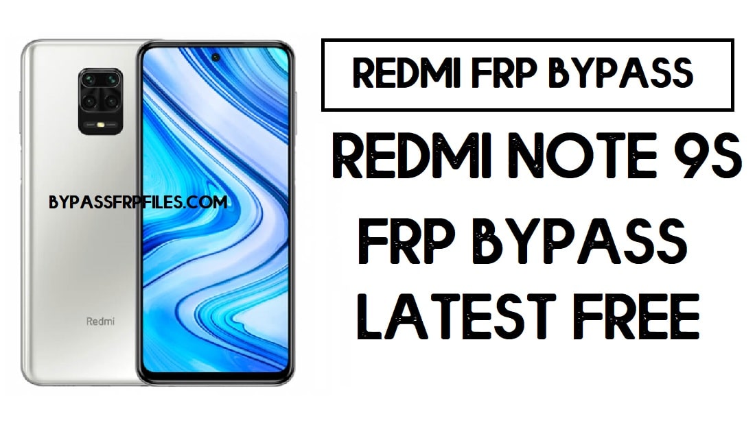 Bypass FRP per Xiaomi Redmi Note 9S | Come sbloccare la verifica di Google (MIUI 12)