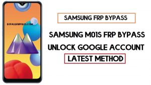 Bypass FRP Samsung M01 | Sblocca l'account Google SM-M017F - Senza PC (2020)