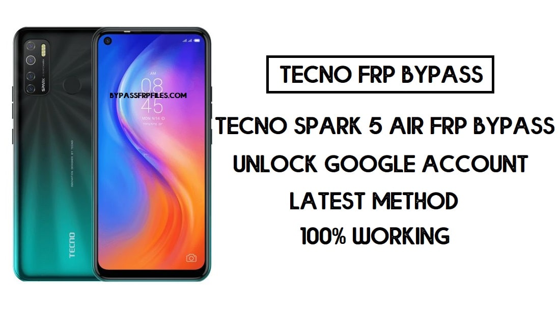Tecno Spark 5 Air FRP Bypass | Come sbloccare l'account Google Tecno