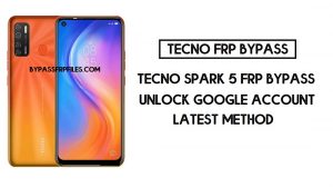 TECNO Spark 5 Desvío de FRP | Cómo desbloquear la cuenta de Google Tecno