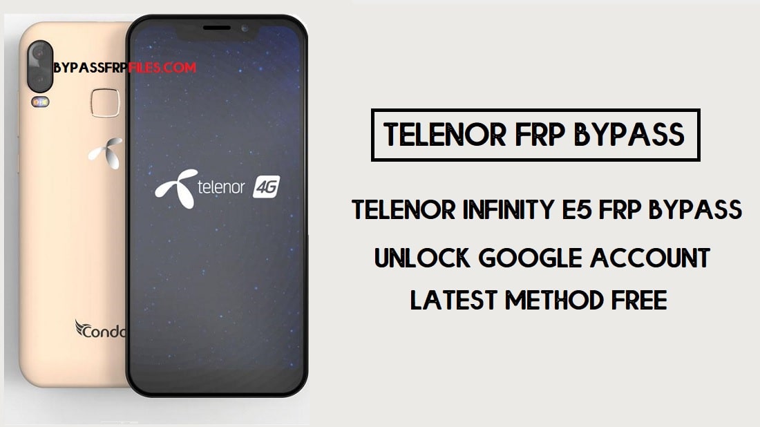 บายพาส Telenor Infinity E5 FRP | ปลดล็อกบัญชี Google โดยไม่ต้องใช้พีซี – Android 9 (2020)