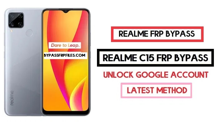 Realme C15 FRP 우회(Google 계정 잠금 해제) FRP 코드