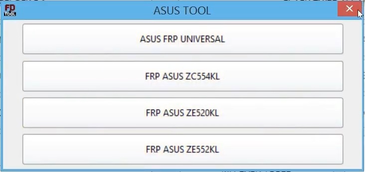 Asus FRP Unlock Tool