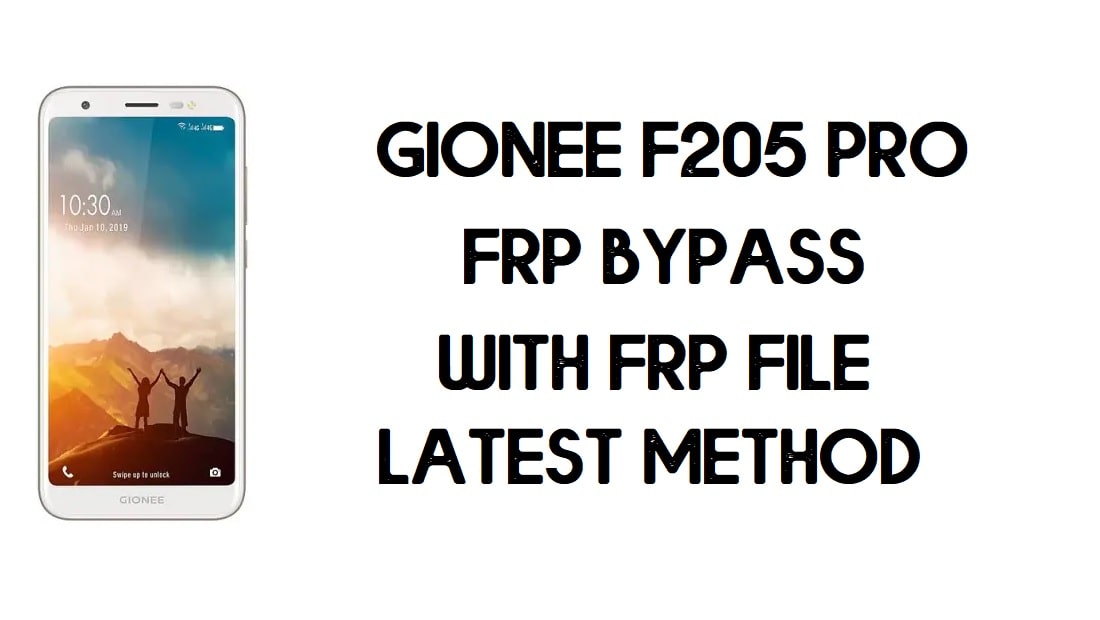 Desvio de FRP Gionee F205 Pro | Como desbloquear conta do Google - arquivo FRP