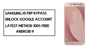 Samsung J5 (2017) Bypass FRP | Come sbloccare il blocco Google SM-J530 – Senza PC (Android 9)