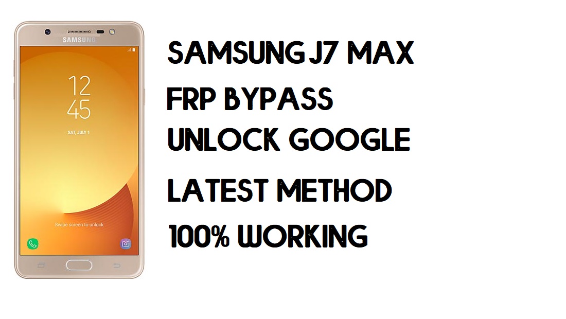 Como ignorar o Samsung J7 Max FRP. Desbloquear conta Google SM-G615F – sem PC (Android 8.1)