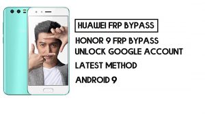 Como honrar o desvio de 9 FRP | Desbloquear conta do Google – sem PC (Android 9)