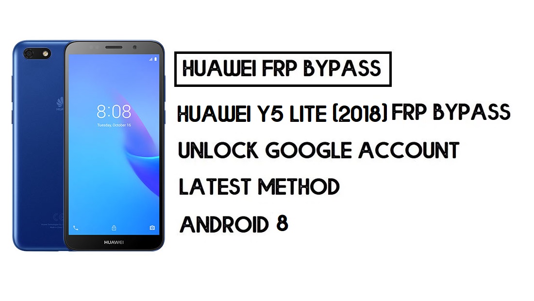Ignorar FRP Huawei Y5 lite (2018) | Desbloquear conta do Google – sem PC