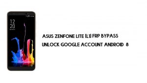 Asus ZenFone Lite L1 FRP Baypası | Google'ın kilidini açın – Android 8 (PC yok)