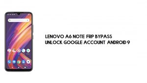 Bypass FRP Lenovo A6 Note | Buka kunci Akun Google–Android 9 (Gratis)
