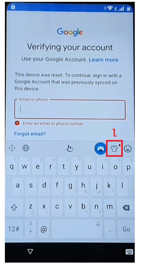 TouchPal klavyede Tema'ya dokunun