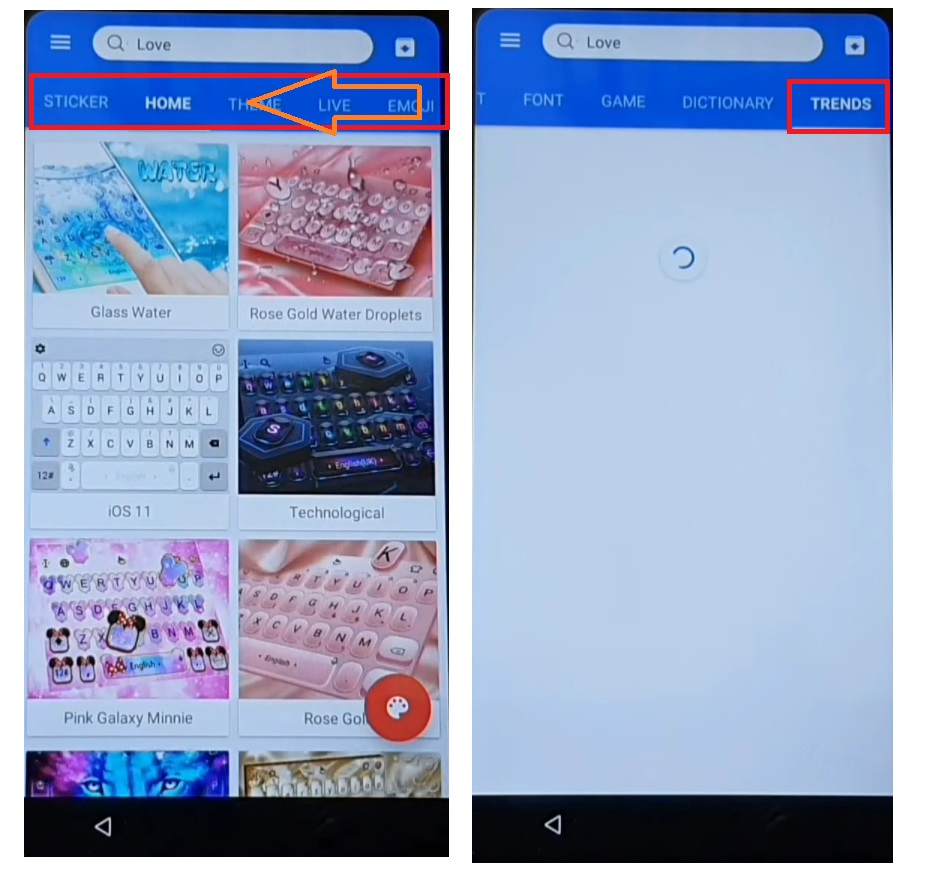 Select Trends to bypass/unlock meizu Android 9/8
