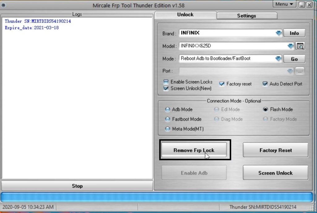 Miracle Box FRP Tool Remove FRP lock