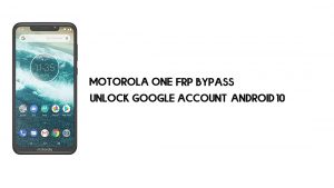 Motorola Moto One FRP-Bypass | Entsperren Sie das Google-Konto Android 10 kostenlos