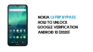 บายพาส Nokia 1.3 FRP | ปลดล็อกการยืนยันของ Google – Android 10 (2021)