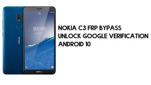 Desvio de FRP do Nokia C3 | Desbloquear a verificação do Google – Android 10 (2021)