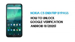 บายพาส Nokia C5 Endi FRP | ปลดล็อค Google Lock – Android 10 (2021)