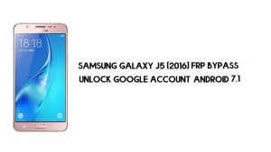 Samsung J5 (2016) FRP-bypass | Ontgrendel Google-account | Android 7.1