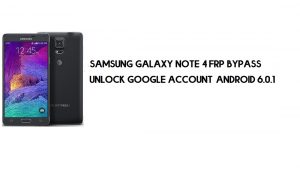 Contournement FRP Samsung Note 4 | Déverrouiller le compte Google Android 6.0 | Gratuit