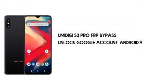 Desvio de FRP UMIDIGI S3 Pro | Desbloquear conta do Google – Android 9 (grátis)