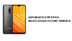 Ulefone Note 8 บายพาส FRP | ปลดล็อกบัญชี Google-Android 10