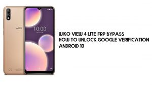 Bypass FRP Wiko View 4 Lite | Buka kunci Verifikasi Google –Android 10